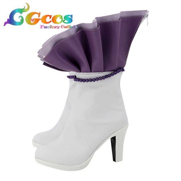 画像2: マーメイドメロディー ぴちぴちピッチ コスプレ靴 かれん コスプレブーツ コスプレ衣装 (2)