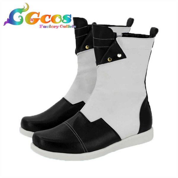 画像2: あんさんぶるスターズ! コスプレ靴 七夕の宣言 仙石忍 コスプレブーツ コスプレ衣装 (2)