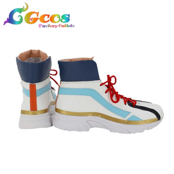 画像3: あんさんぶるスターズ! コスプレ靴 フィーチャースカウト なずな編2 Pump it up! 仁兎なずな コスプレブーツ コスプレ衣装 (3)