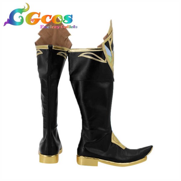 画像3: 原神 げんしん コスプレ靴 アルハイゼン コスプレブーツ コスプレ衣装 (3)
