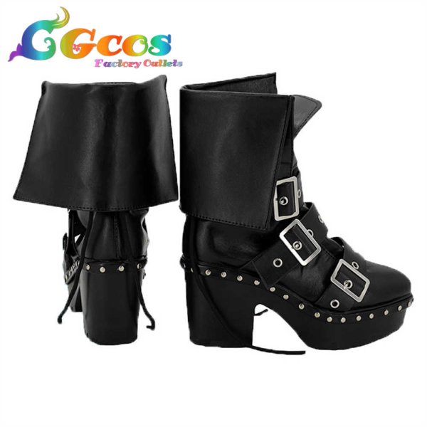 画像3: 勝利の女神:NIKKE コスプレ靴 ユニ コスプレブーツ コスプレ衣装 (3)