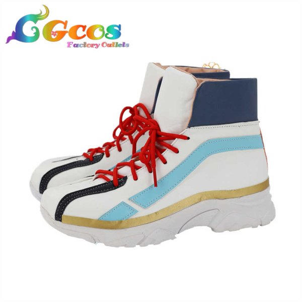 画像2: あんさんぶるスターズ! コスプレ靴 フィーチャースカウト なずな編2 Pump it up! 仁兎なずな コスプレブーツ コスプレ衣装 (2)