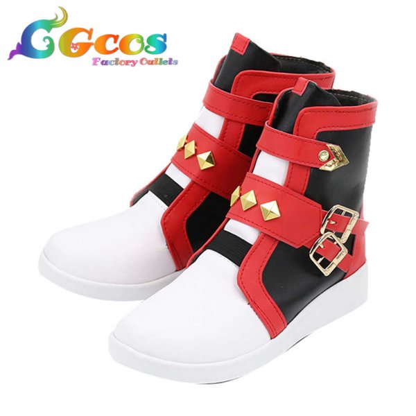 画像2: あんさんぶるスターズ! コスプレ靴 リバイバル☆一夢のダイナーライブ 天祥院英智 コスプレブーツ コスプレ衣装 (2)