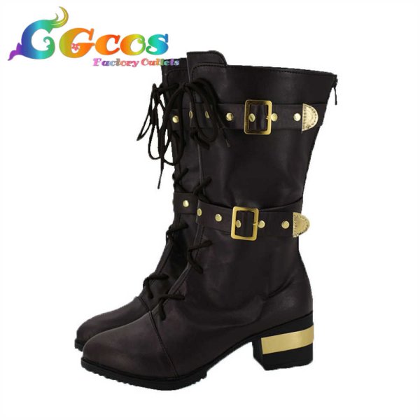 画像2: あんさんぶるスターズ! 勇侠青春謳 コスプレ靴 Valkyrie & 紅月 斎宮宗 影片みか 蓮巳敬人 鬼龍紅郎 神崎颯馬 コスプレブーツ コスプレ衣装 (2)