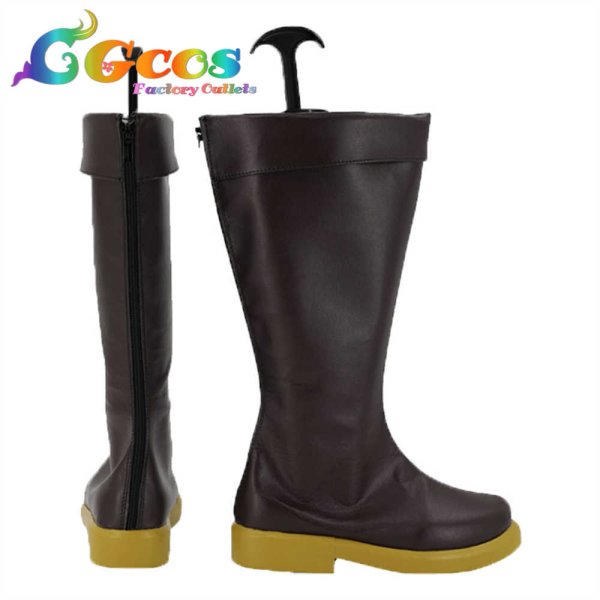 画像3: ゼルダの伝説 スカイウォードソード コスプレ靴 リンク コスプレブーツ コスプレ衣装 (3)