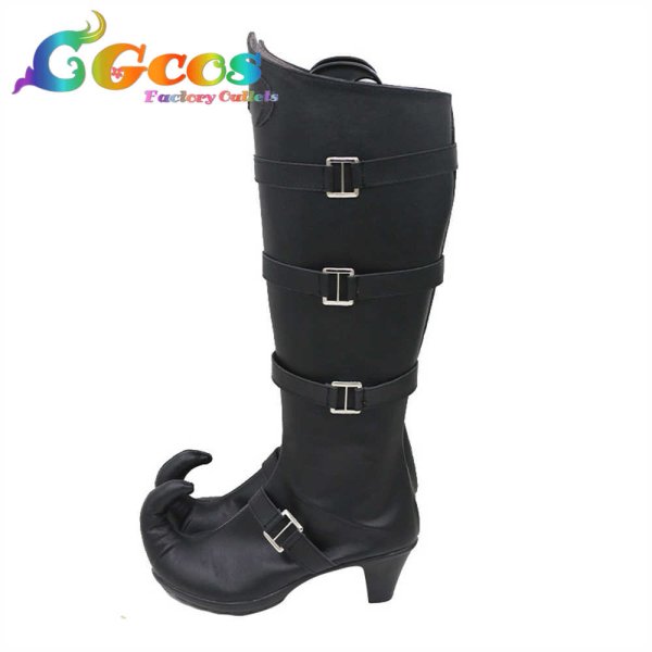 画像2: 黒執事 コスプレ靴 葬儀屋 コスプレブーツ コスプレ衣装 (2)