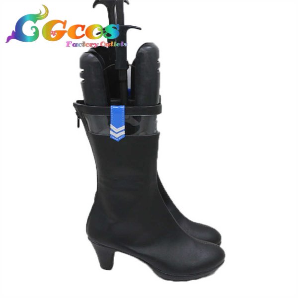 画像2: アークナイツ コスプレ靴 リード エメラルドホリデー コスプレブーツ コスプレ衣装 (2)