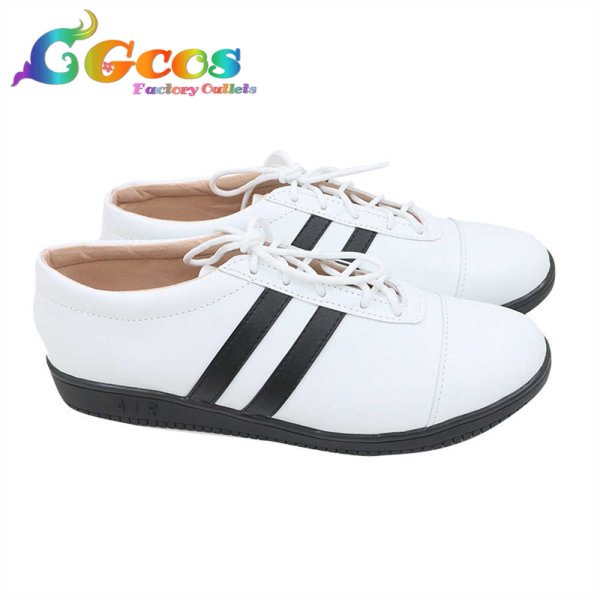 画像2: 怪物事変 コスプレ靴 紺 こん コスプレブーツ コスプレ衣装 (2)