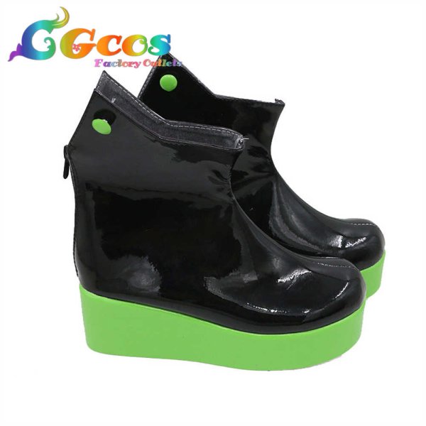 画像2: スプラトゥーン コスプレ靴 シオカラーズ コスプレブーツ コスプレ衣装 (2)