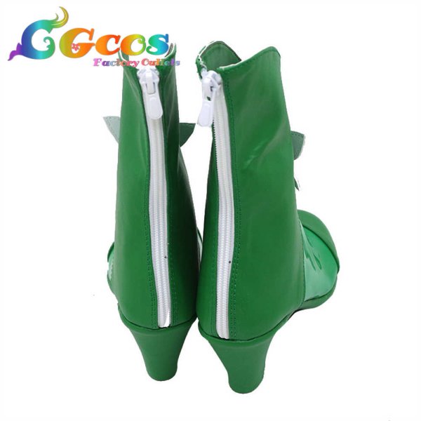 画像3: Yes!プリキュア5 コスプレ靴 秋元こまち キュアミント コスプレブーツ コスプレ衣装 (3)