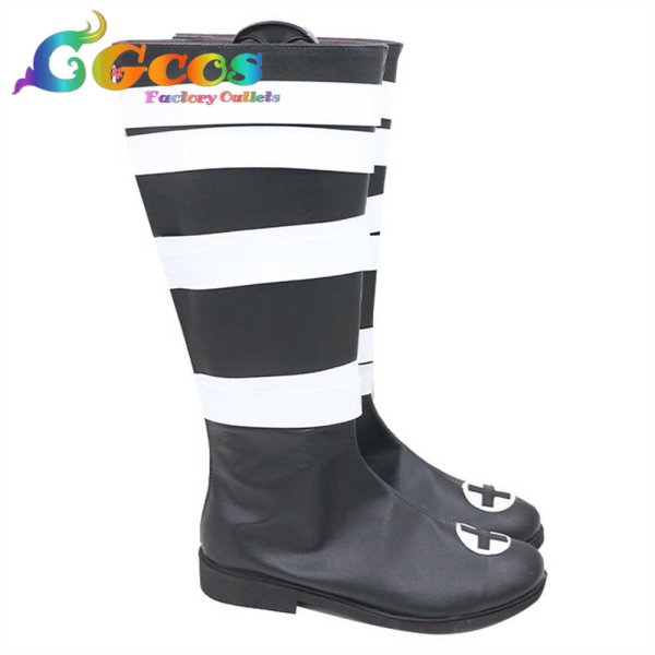 画像2: HUNTER×HUNTER コスプレ靴 クロロ=ルシルフル 天空闘技場 コスプレブーツ コスプレ衣装 (2)