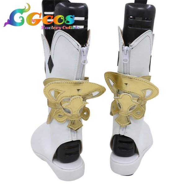 画像3: 原神　げんしん　コスプレ靴　ナヒーダ　Nahida　コスプレブーツ　コスプレ衣装 (3)