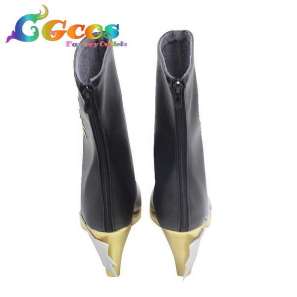 画像3: VOCALOID コスプレ靴 初音ミク 15周年記念 STAR  コスプレブーツ コスプレ衣装 (3)