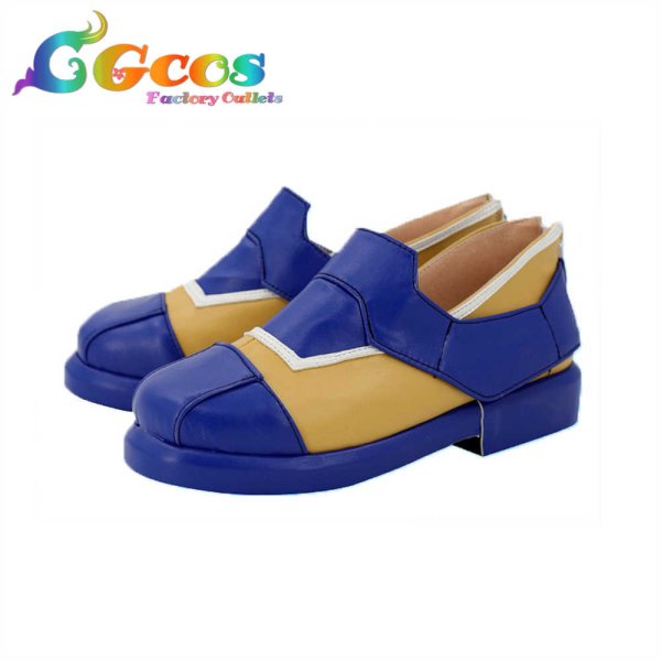 画像2: ポケットモンスター コスプレ靴 オーキド・グリーン コスプレブーツ コスプレ衣装 (2)