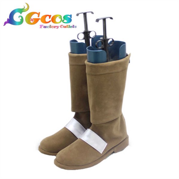 画像2: 痛いのは嫌なので防御力に極振りしたいと思います。 コスプレ靴 イズ コスプレブーツ コスプレ衣装 (2)