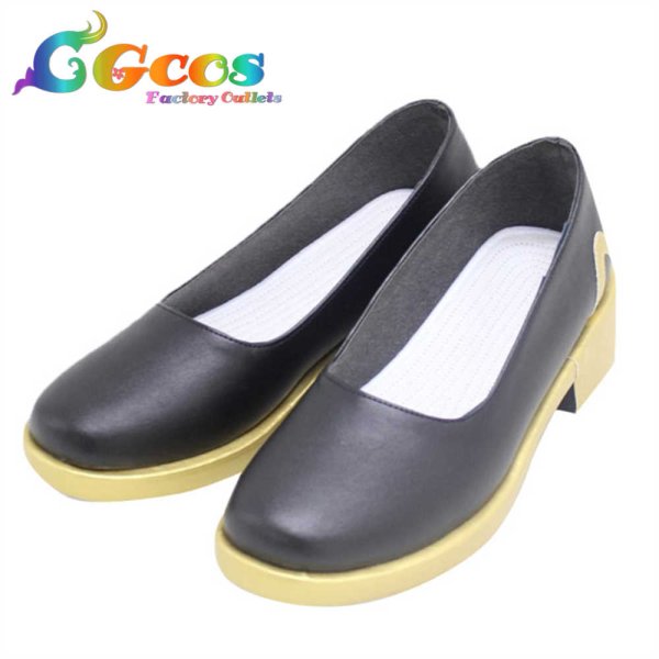 画像2: 遊戯王 コスプレ靴 閃刀姫レイ コスプレブーツ コスプレ衣装 (2)