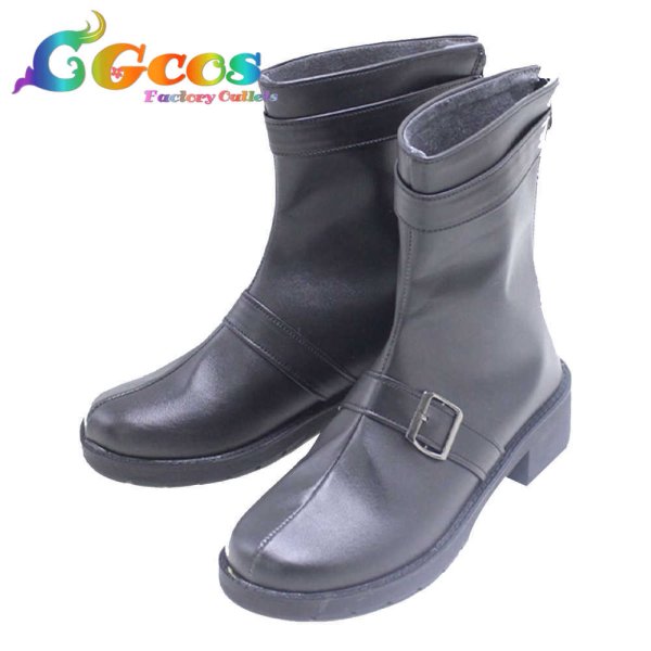 画像2: ご注文はうさぎですか? コスプレ靴 保登心愛 ラビットハウス制服 コスプレブーツ コスプレ衣装 (2)