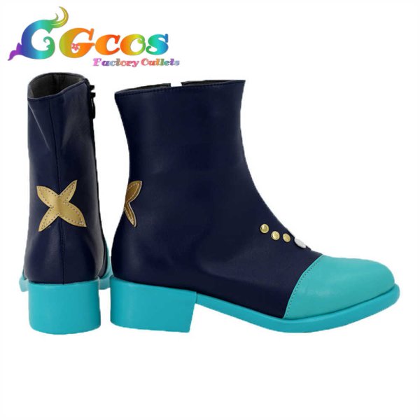 画像3: あんさんぶるスターズ! コスプレ靴 Puffy☆Bunny パラダイム・リバーシ! 日々樹渉 葵ひなた 仙石忍 天城一彩 コスプレブーツ コスプレ衣装 (3)