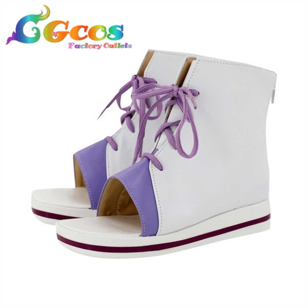 画像2: プロジェクトセカイ カラフルステージ!feat.初音ミク コスプレ靴 「1」 星乃一歌 コスプレブーツ コスプレ衣装 (2)