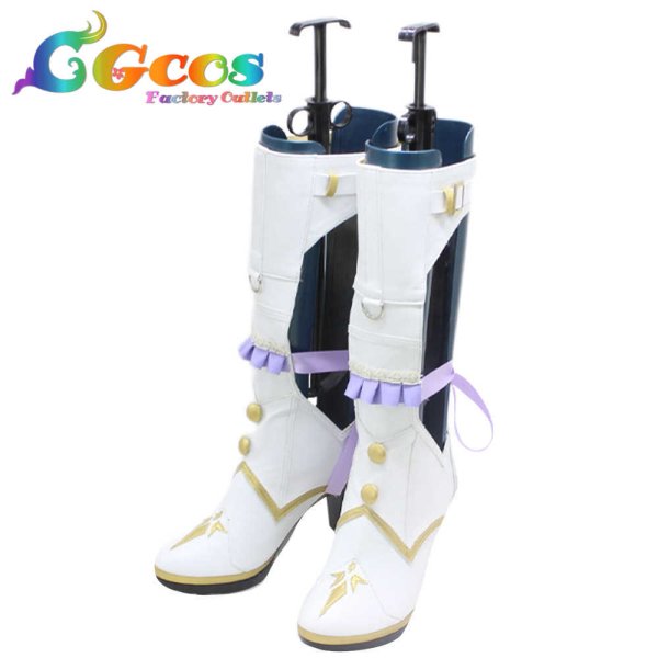 画像2: NU:カーニバル コスプレ靴 ブレイド 守護メイド コスプレブーツ コスプレ衣装 (2)