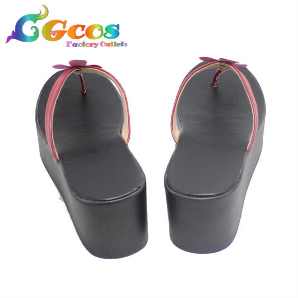 画像3: ウマ娘プリティーダービー コスプレ靴 サクラチヨノオー 勝負服 コスプレブーツ コスプレ衣装 (3)