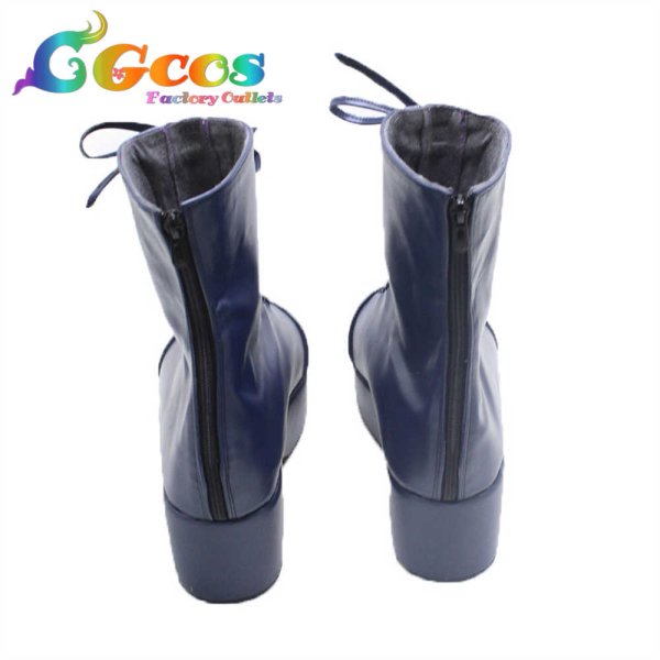 画像3: バーチャルYouTuber Vtuber コスプレ靴 白上フブキ 正月 コスプレブーツ コスプレ衣装 (3)