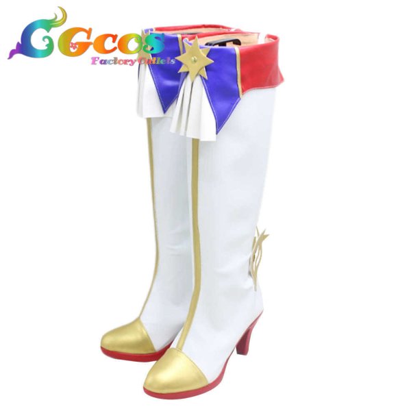 画像2: キラッとプリ☆チャン コスプレ靴 ソルル コスプレブーツ コスプレ衣装 (2)