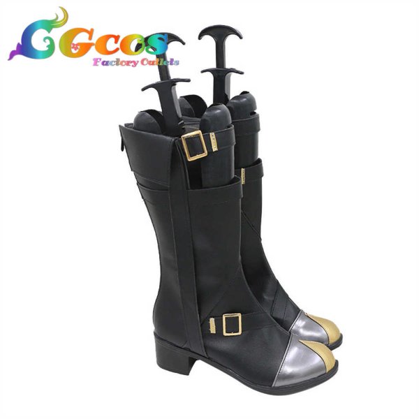 画像2: NU:カーニバル コスプレ靴 玖夜 コスプレブーツ コスプレ衣装 (2)