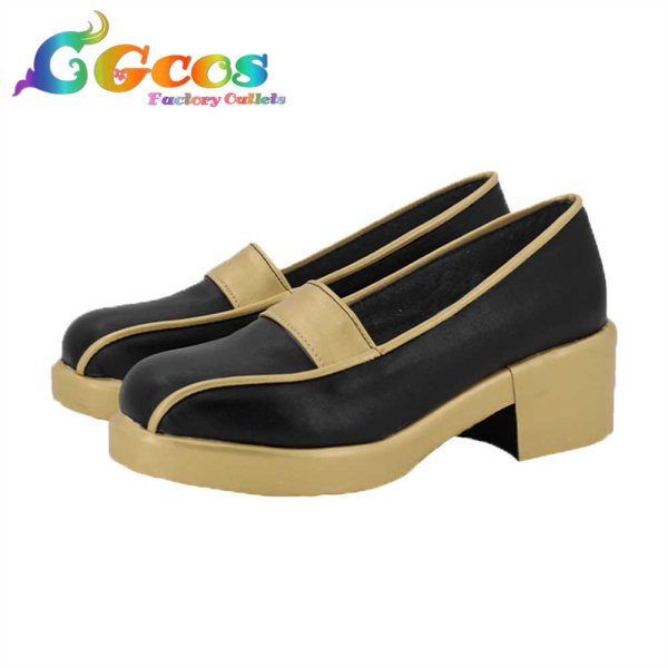 画像2: FAIRY TAIL コスプレ靴 ルーシィ・ハートフィリア 星霊界 ニルヴァーナ コスプレブーツ コスプレ衣装 (2)