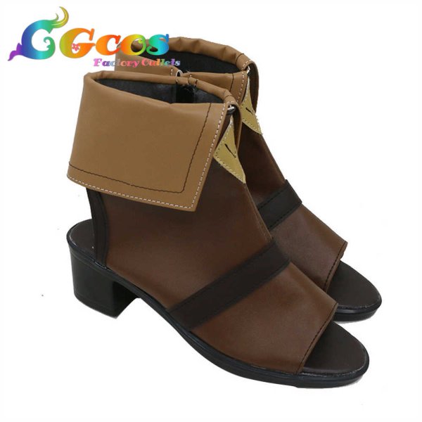 画像2: 原神 げんしん コスプレ靴 サンドウォーター コスプレブーツ コスプレ衣装 (2)