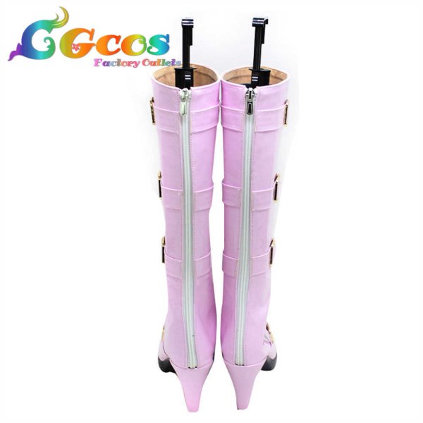 画像3: ザ・キング・オブ・ファイターズ コスプレ靴 シェルミー コスプレブーツ コスプレ衣装 (3)