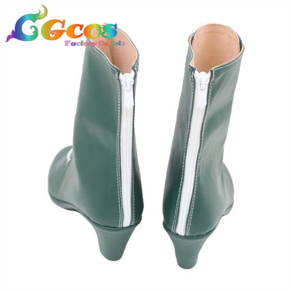 画像3: 美少女戦士セーラームーン コスプレ靴 木野まこと セーラージュピター コスプレブーツ コスプレ衣装 (3)