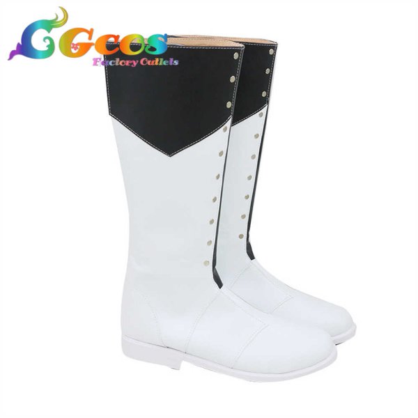 画像2: コスプレ靴 ユーハバッハ コスプレブーツ コスプレ衣装 (2)