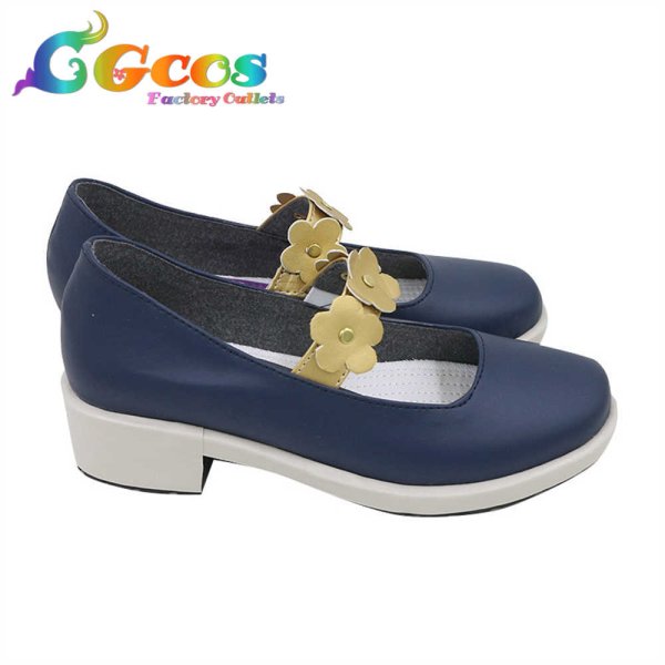 画像2: ブラッククローバー コスプレ靴 グレイ コスプレブーツ コスプレ衣装 (2)