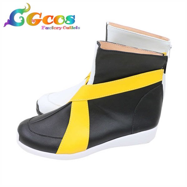 画像2: あんさんぶるスターズ! コスプレ靴 高生紳士 明星スバル 氷鷹北斗 コスプレブーツ コスプレ衣装 (2)