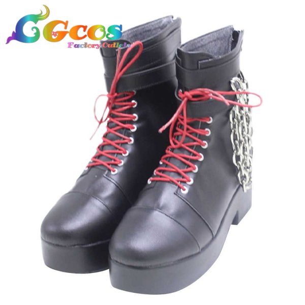 画像2: バーチャルYouTuber Vtuber コスプレ靴 星川サラ 制服 織姫星新衣装 コスプレブーツ コスプレ衣装 (2)