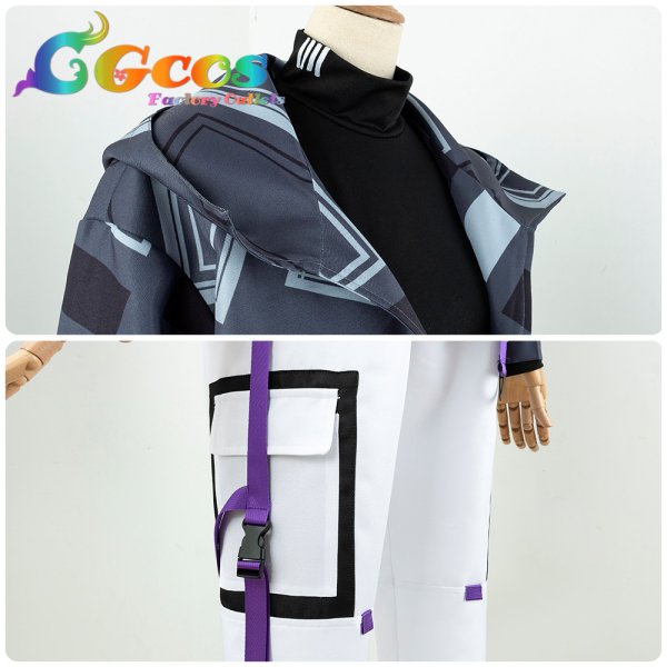 画像5: バーチャルYouTuber VTuber Ready Steady 不破湊 コスプレ衣装 (5)