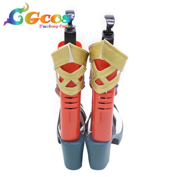 画像3: 原神 げんしん コスプレ靴 ファルザン Faruzan コスプレブーツ コスプレ衣装 (3)