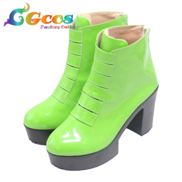 画像2: シャークん コスプレ靴 コスプレブーツ コスプレ衣装 (2)