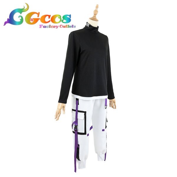 画像4: バーチャルYouTuber VTuber Ready Steady 不破湊 コスプレ衣装 (4)