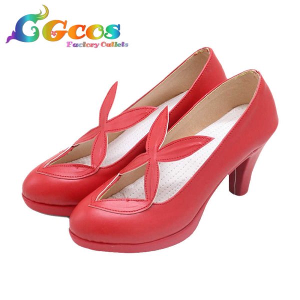 画像2: VOCALOID コスプレ靴 初音ミク Wonderland フィギュア 親指姫 ワンダーランド コスプレブーツ コスプレ衣装 (2)