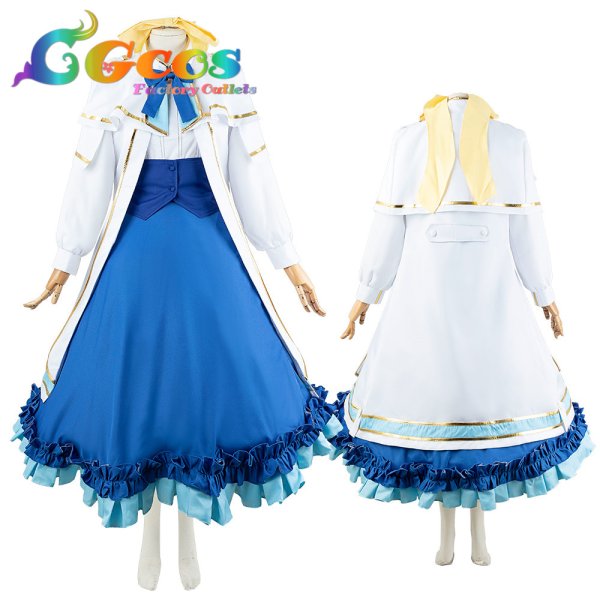 画像4: 転生王女と天才令嬢の魔法革命 ユフィリア・マゼンタ コスプレ衣装 (4)