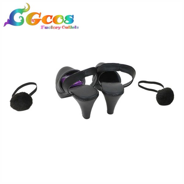 画像3: 美少女戦士セーラームーン コスプレ靴 ルナ コスプレブーツ コスプレ衣装 (3)