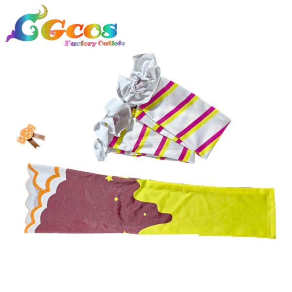 画像2: プロジェクトセカイ カラフルステージ!feat.初音ミク キャプテン☆ミックスキャンディ 草薙寧々 えむ隊員は調査中! コスプレ衣装 (2)