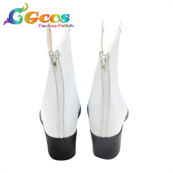 画像3: VOCALOID コスプレ靴 初音ミク レーシングミク2022Ver. コスプレブーツ コスプレ衣装 (3)