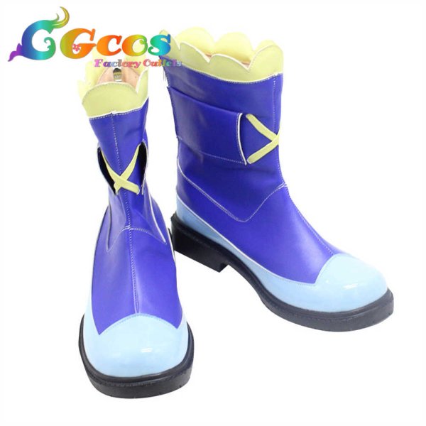 画像2: ポケットモンスター スカーレット・バイオレット コスプレ靴 グルーシャ コスプレブーツ コスプレ衣装 (2)