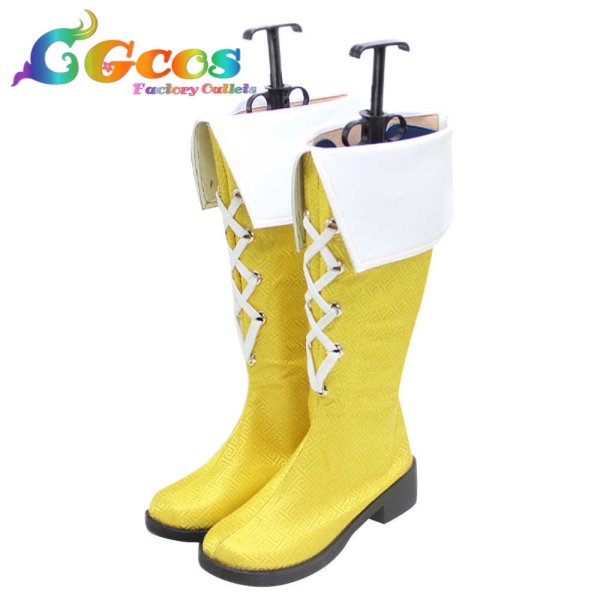 画像2: ウマ娘プリティーダービー コスプレ靴 スマートファルコン 黄昏トライアンフ コスプレブーツ コスプレ衣装 (2)