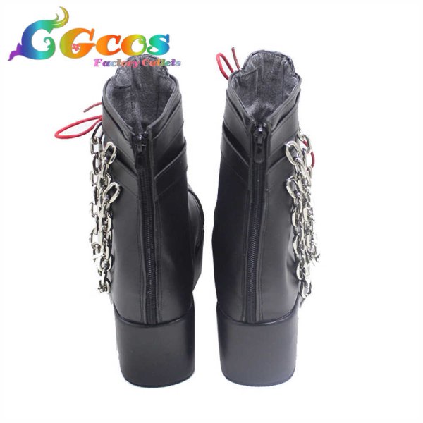 画像3: バーチャルYouTuber Vtuber コスプレ靴 星川サラ 制服 織姫星新衣装 コスプレブーツ コスプレ衣装 (3)