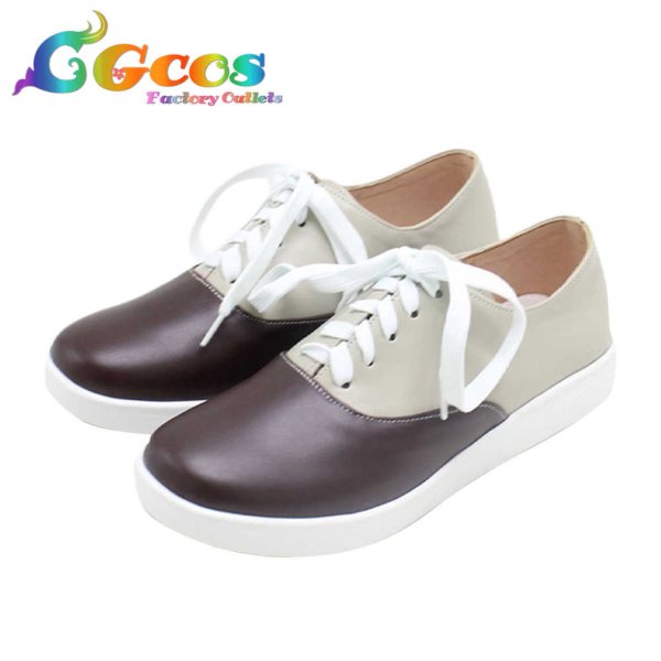 画像2: バーチャルYouTuber Vtuber コスプレ靴 ROF-MAO ろふまお 加賀美ハヤト コスプレブーツ コスプレ衣装 (2)