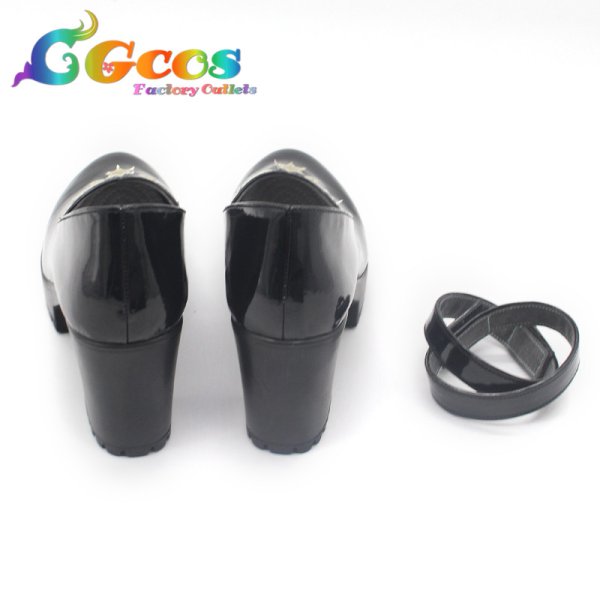 画像3: バーチャルYouTuber VTuber コスプレ靴 天宮こころ クリスマス衣装 コスプレブーツ コスプレ衣装 (3)